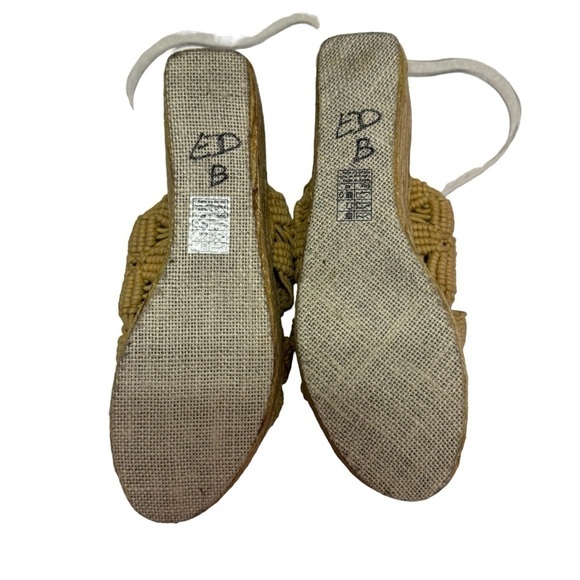 Free People Highline Espadrille Wedge Platform sandals in Natural Size 40 US 10 - Picture 7 of 8